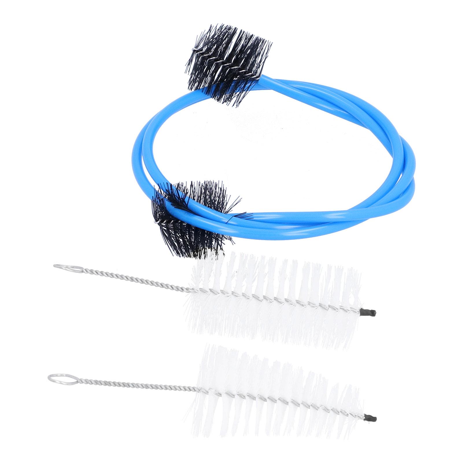 

3Pcs Trumpet Cleaning Kit Mouthpiece Valve Flexible Brush Musical Instrument Maintenance Tool