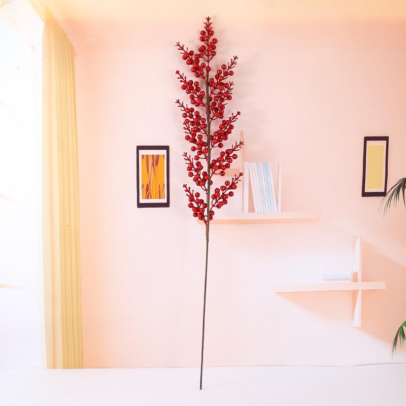 Christmas Flower Berry Ornament Christmas Celebrations Wedding Decor Home