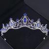 Baroque Crystal Tiaras And Crowns For Women Bride Rhinestone Prom Diadem Bridal Wedding Hair Accessories Jewelry Crown Tiara