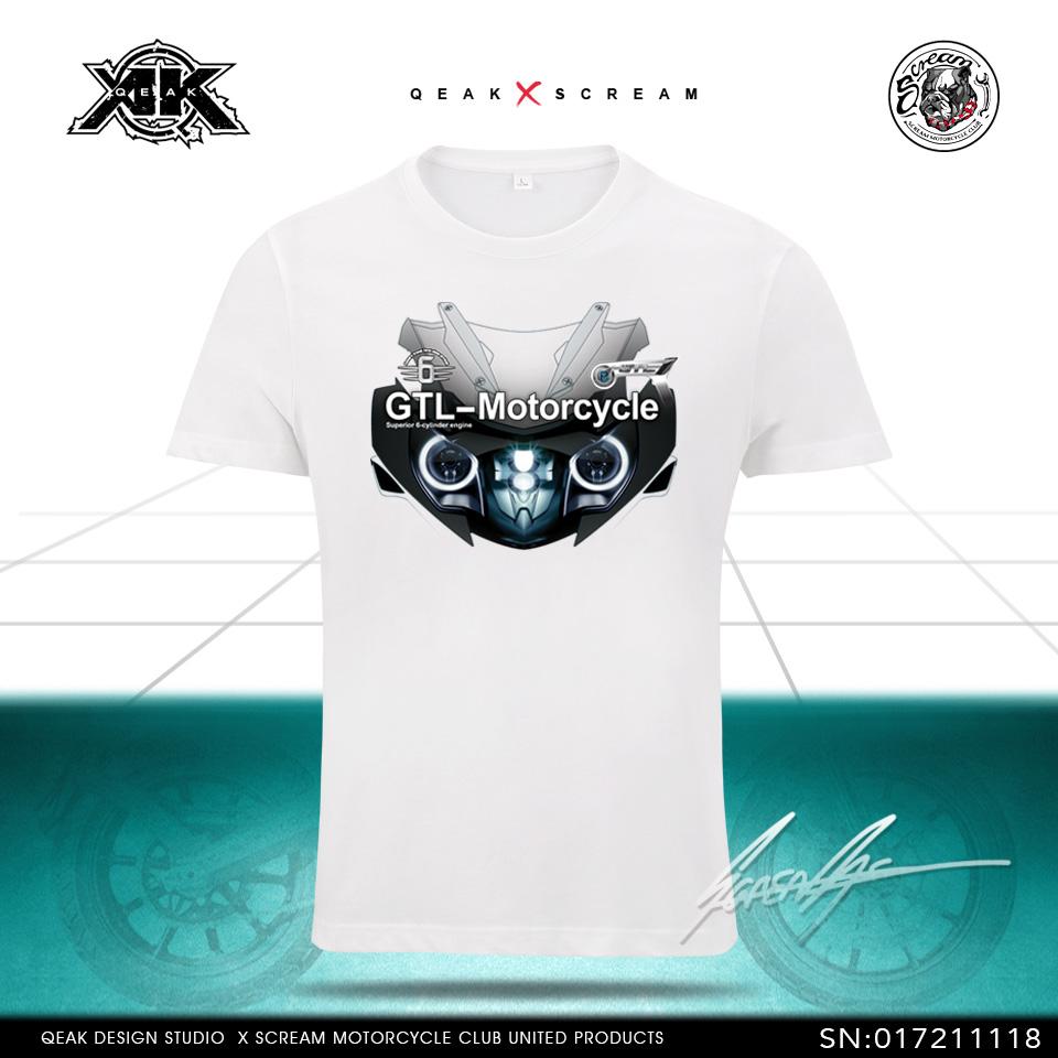 Motocykl Sześciocylindrowy K1600 GTL Motocykl Turystyczny Męski Wiosna Lato Krótki Rękaw T-shirt Duży Rozmiar T-shirt Wysoka Jakość i