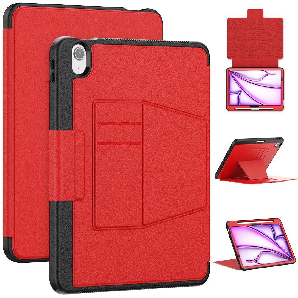 Adjustable Stand Case For iPad Air Pro 11 2025 2024 Air 4 5 10.9 Pro11 2018 2020 2021 2022 With 3-Layer Protect Smart Flip Cover