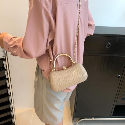 Sac décontracté pour femmes sac simple petit sac nouvelle tendance sac pour femmes texture personnalisé chaîne d'épaule sac messager