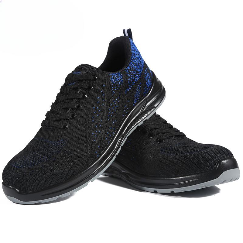 Flying Labor Insurance Shoes, Foot Protection Shoes, Non-slip and Wear-resistant, Comfortable, Breathable and Stab-proof Insulating Safety Shoes