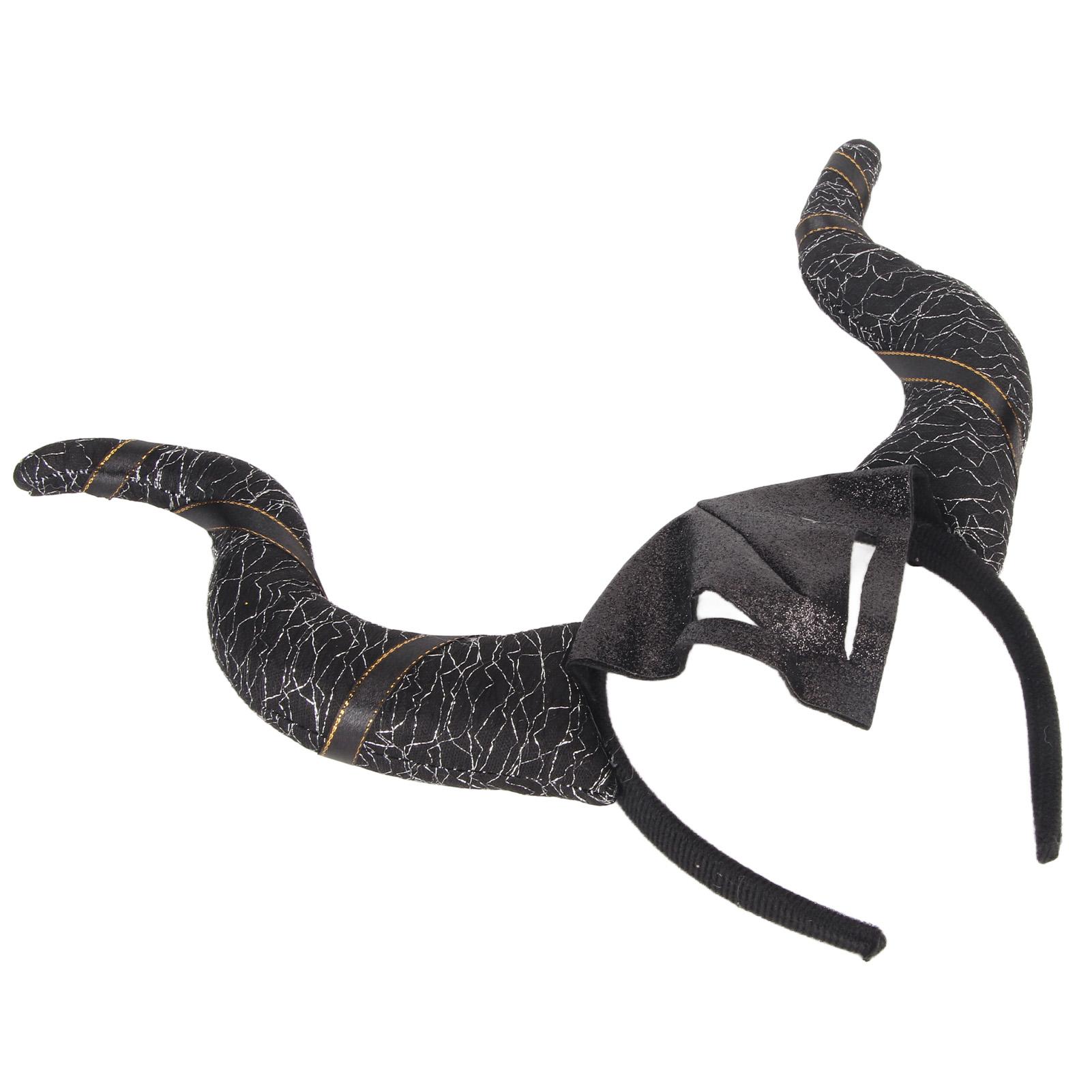 

Ox Horn Headband Exquisite Unique Funny Christmas Halloween Cosplay Party Horn Hair Hoop Accessory Props