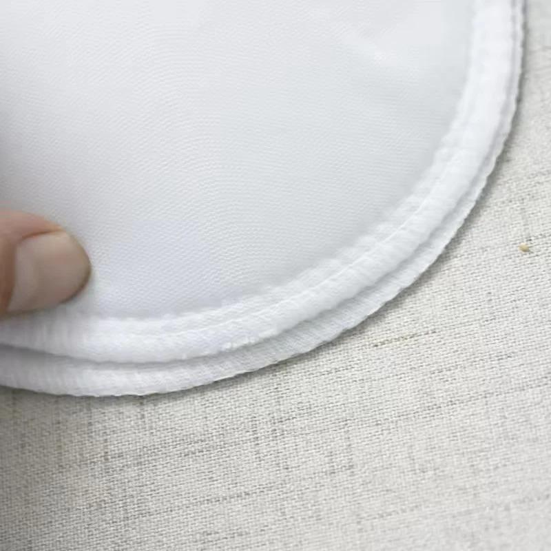 5Pairs Soft Breathable Shoulder Pads for Men Women Blazer Blouse T-Shirt Overcoat DIY Sewing Apparel Accessories