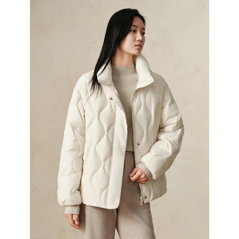 Anna Kuo Women's Short Stand-Collar Duck Down Jacket