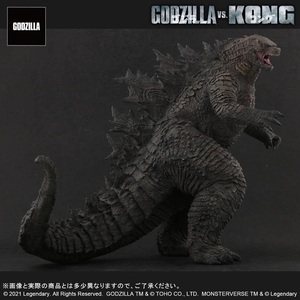 GARAGE TOY Toho Daikaiju Series GODZILLA FROM GODZILLA KONG 2021 Height 260mm Total Length 390mm PVC Painted Finished Figure X-Plus VS. Approx.