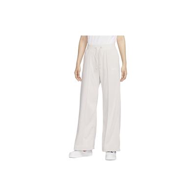 Serie Esenciales Deportivos Pantalones Casuales de Pierna Ancha de Cintura Alta Sólidos Pantalones de Mujer Rojo Claro Marrón Madera FB8491-104