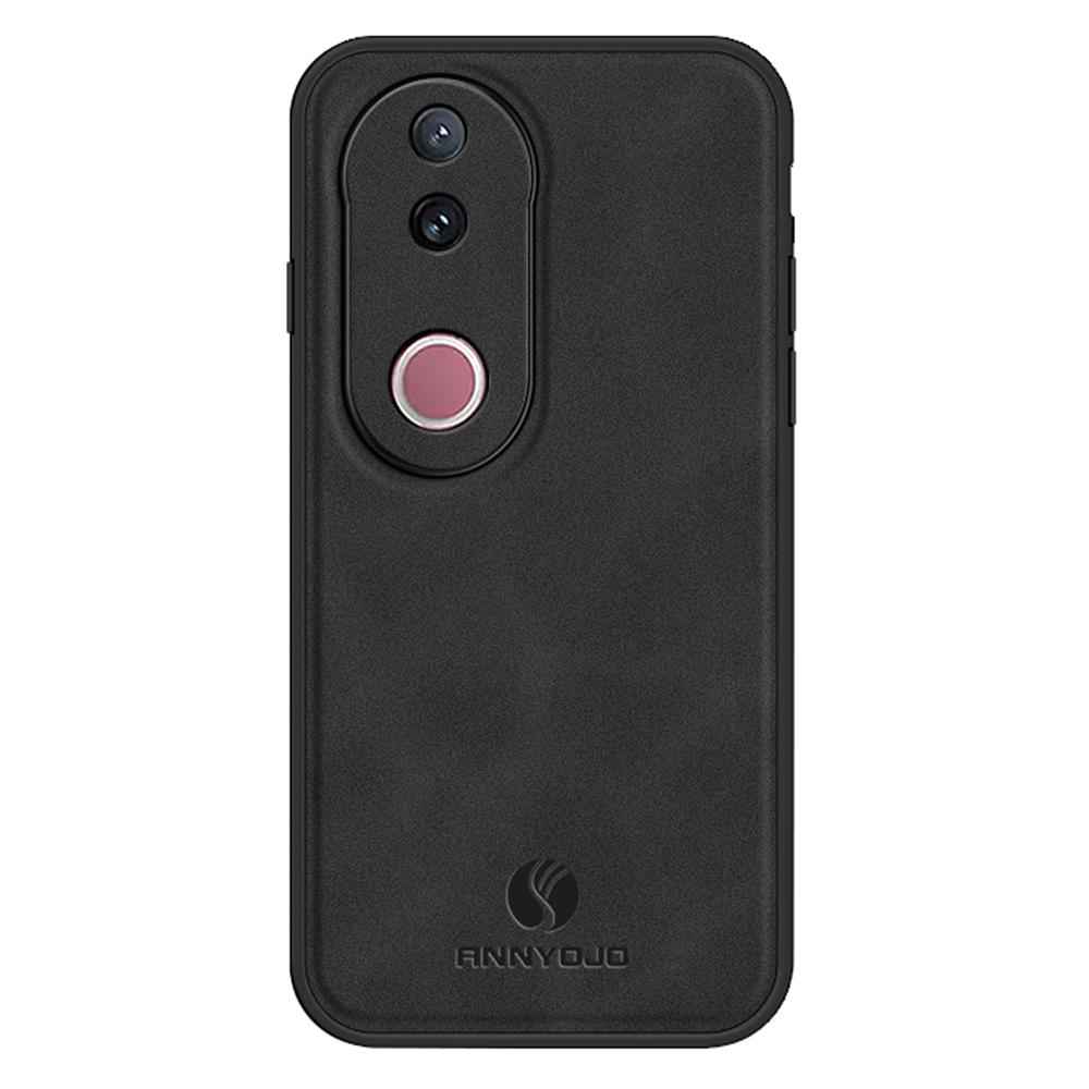 ANNYOJO For vivo V50 5G Case PU Leather+PC+TPU Anti Drop Phone Back Cover