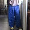 Johnature Women Solid Color Wide Leg Pants Elastic Waist Spring Trouser Casual Women Long Pants