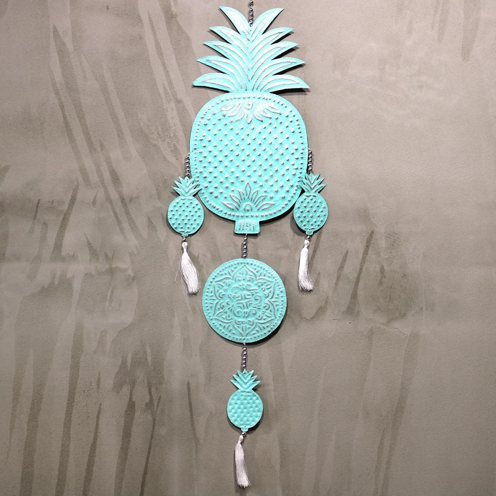Pineapple Aluminum Mobile, Assorted Colours