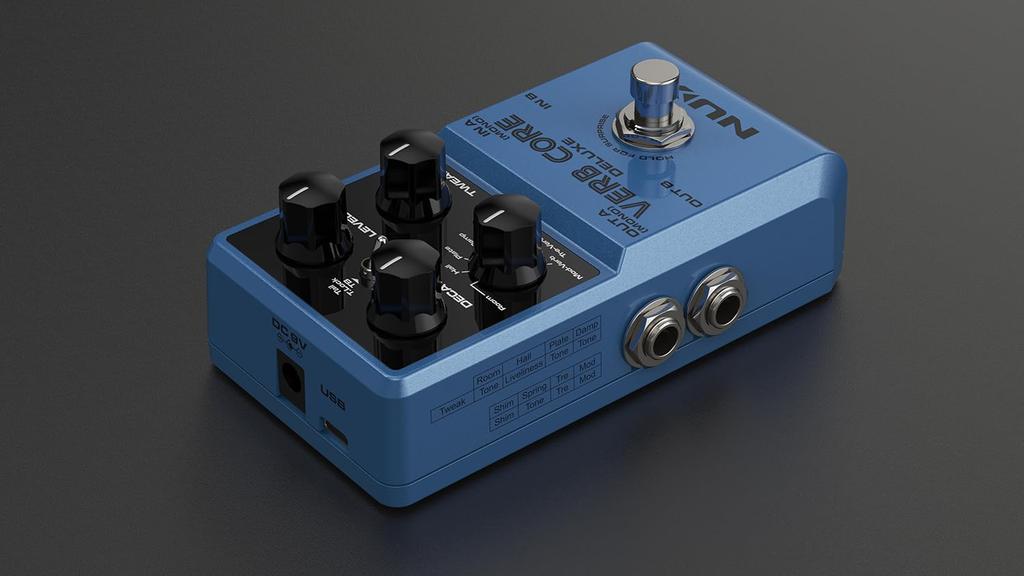 Verb Core Deluxe 8 reverb effects in one box NU-X Pedal