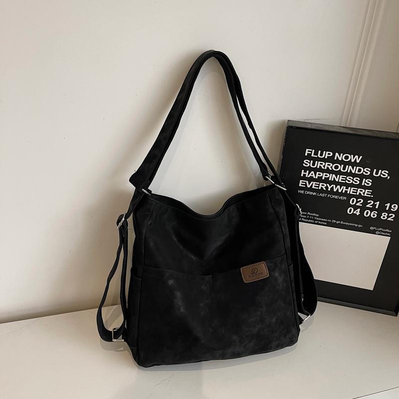 Dual-Use Backpack Women's Lightweight Tote Bag Commuter Crossbody Bag