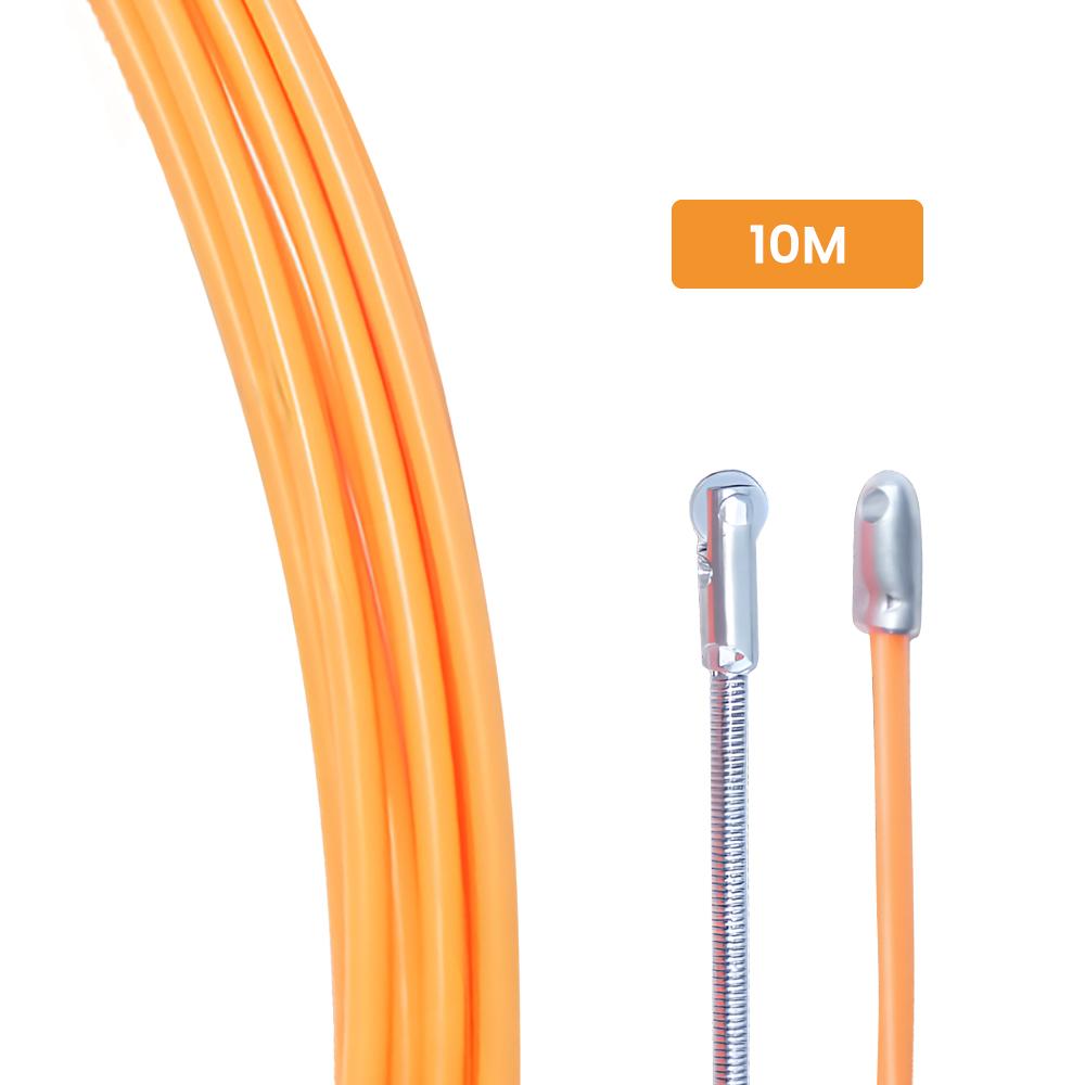 Universal Wire Threading Device 5/10m Spring High Elasticity Rope Pulling Device With Pulley Electricians Wire Lead Cable Puller