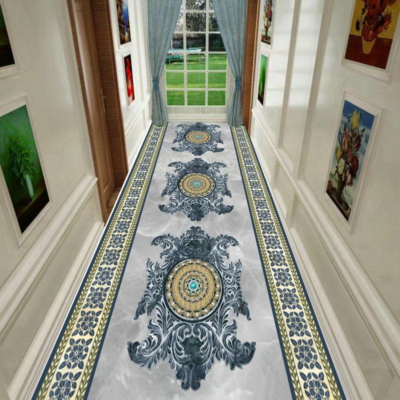 

Коридор Прихожая Лестница Длинный ковер Входной коврик Домашний коврик для пола Спальня прикроватный коврик W60*H300CM