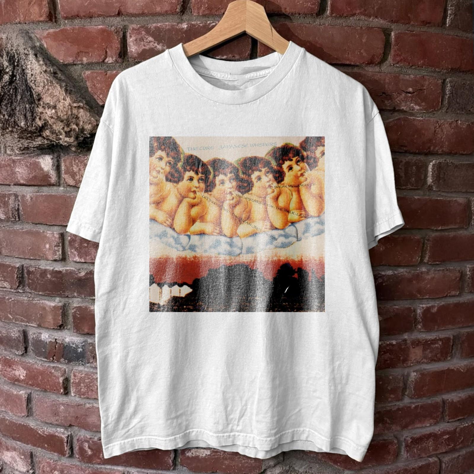 The Cure Japanese Whispers Unisex White T-Shirt Size S-5XL XXXL