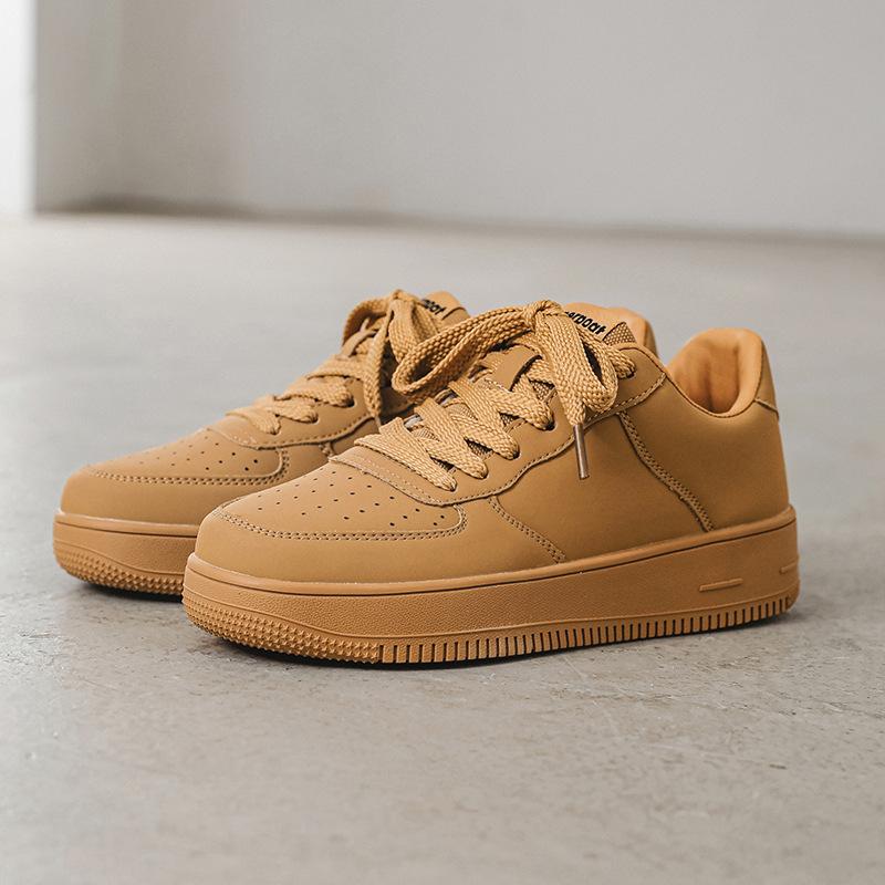 Pantofi Bărbați Toamnă Nou Ocazional Piele Cuplu Pantofi Sport Tendință Moda Pantofi Albi