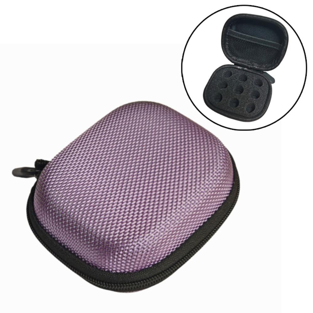 6/9 Slots Insulin Vial Protector Waterproof Insulin Organizer Insulin Vial Storage Case for Home Purple 9 Slots