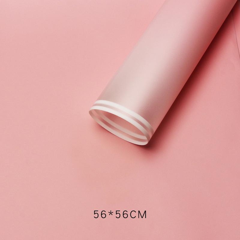 Gradient Double Line Mist Fresh Paper Gift Wrap Decorative Florist Bouquet Packaging Materials