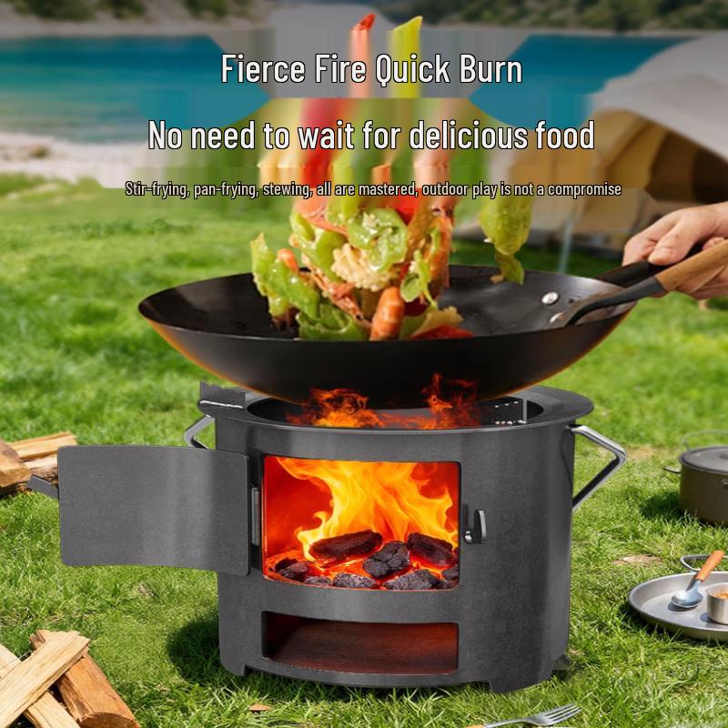Tiemuyun Outdoor Portable Wood Burning Stove