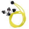 5pcs Snap In Primer Bulbs & Pump Fuel Line For -RYOBI 683974 STIHL Embedded Primer Light Bulb Pump Fuel Pipeline
