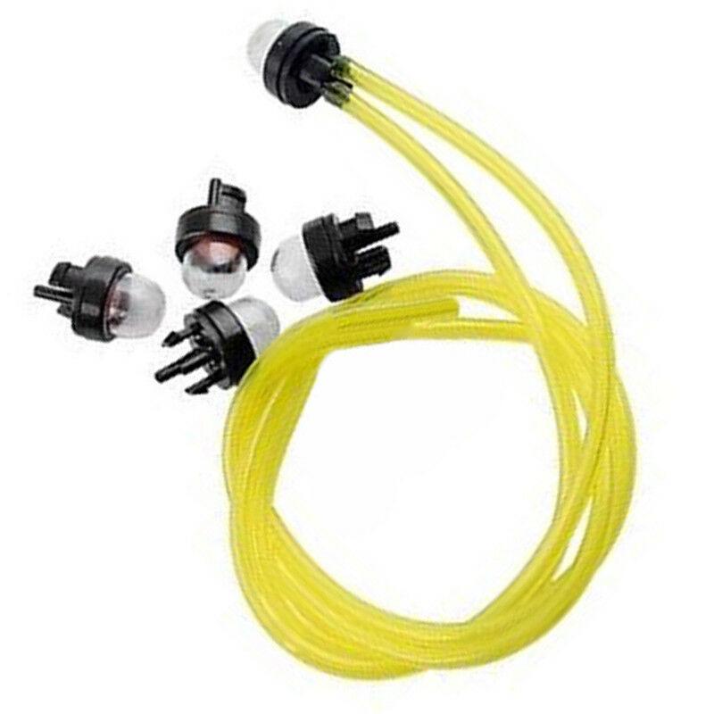5pcs Snap In Primer Bulbs & Pump Fuel Line For -RYOBI 683974 STIHL Embedded Primer Light Bulb Pump Fuel Pipeline