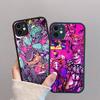 Anime Jojo Bizarre Adventure For IPhone 16 15 14 Plus 13 12 11 Pro Max X XS MAX Translucent Matte Shockproof Cover