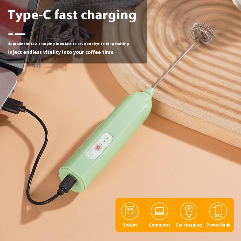 1 Pc Electric Milk Frother Handheld Egg Beater Foamer Coffee Maker Blender Mixer Mini Portable Blender Kitchen Tool