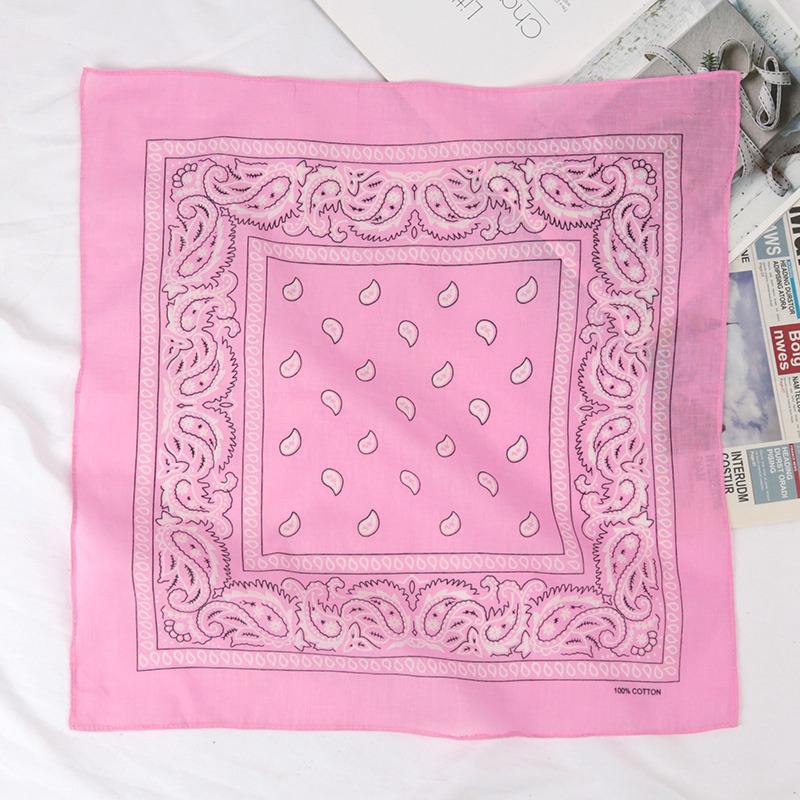 Headbands Fashion Bohemian Cotton Print Bandana Hair Bands Hip Hop Man Women Outdoor Unisex Wrist Wraps Face Mask Handkerchief