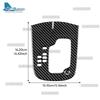Real Soft Carbon Fiber Trim Sticker LHD For Renault Fluence 2009 2010 2011 2012 2013 2014  Automatic Car Gear Shift Panel Panel
