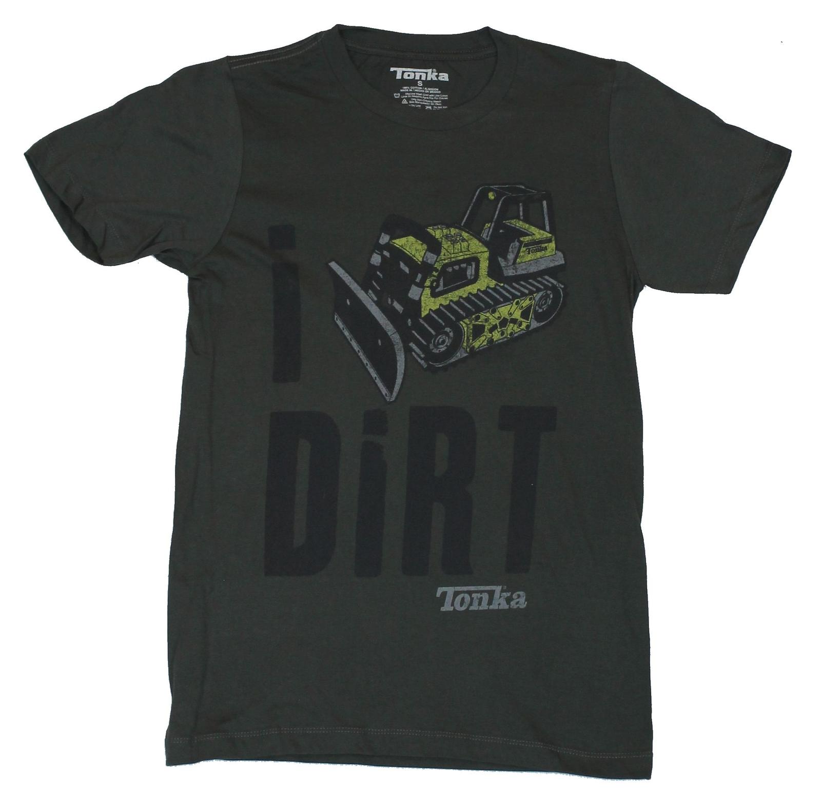Tonka Adult New T-Shirt -  I Tonka Truck Dirt  Distressed Pic XXL