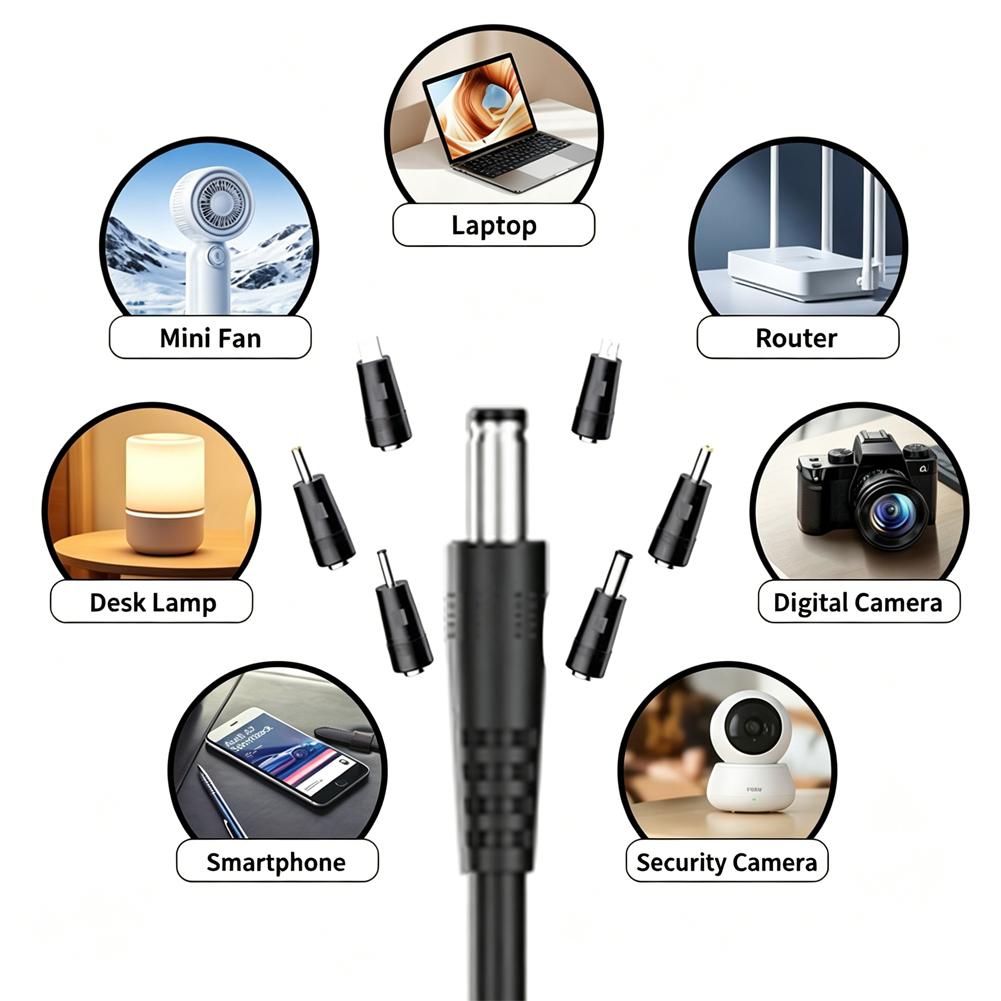 USB C to DC Power Cable 140W Type C to 5V 9V 12V 15V 20V 28V Adjustable Voltage Adapter Connector Cable for Laptop Routers