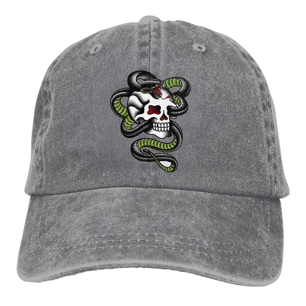 Salty-Dog Serpent Baseball Cap Men American Traditional Caps Colors Women Summer Snapback Caps