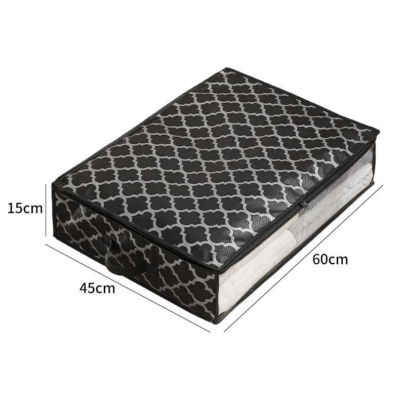 Velká postel Spodní úložný box Skládací přikrývka Úložný sáček na prach a vlhkost do ložnice Organizační sáček na hračky Sundries