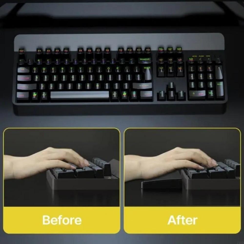 Storage Space Ergonomic Hand Support Soft Keyboard Wrist Rest Gamers Wrist Rest Pad  Office Work