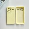 Premium liquid silicone is suitable for Xiaomi 17ProMax magnetic mobile phone case, Redmi K90 fine hole solid color sheath.