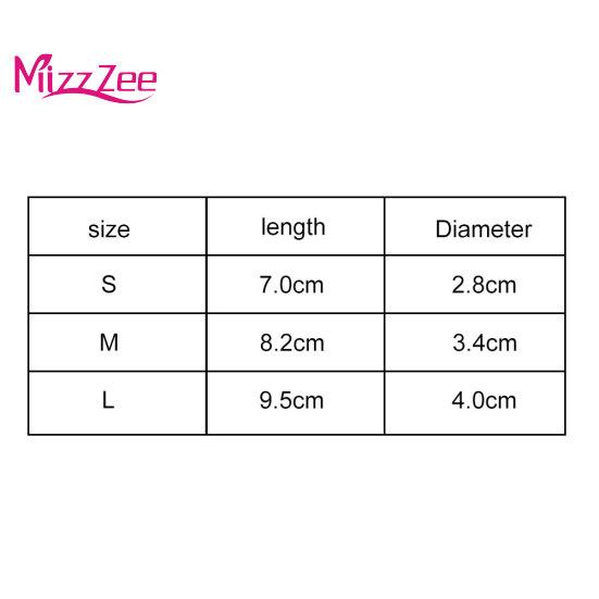 Mizz Zee Faux Butt אנאלי אבן חן נירוסטה גברים תקע לעיסוי אוננות מין