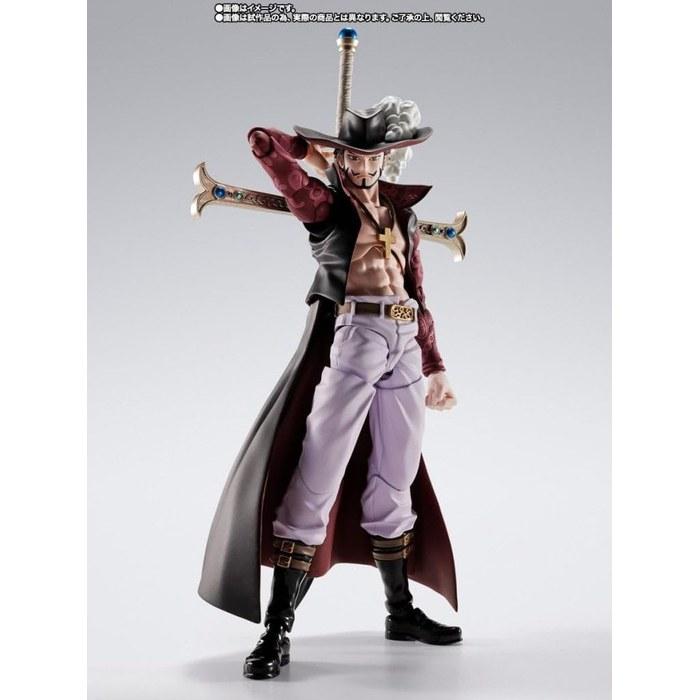 TAMASHII NATIONS One Piece S.H.Figuarts Jarakuru Mihawk -Hawk's Eye- 165mm Painted Figure Multicolor