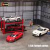 Bburago 1:64 Serie Ferrari California T 488 PISTA ROMA aleación coche de lujo coche de fundición a presión modelo de coche juguete colección regalo