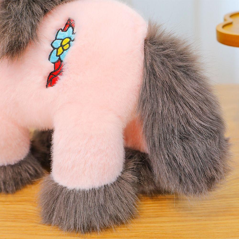 Long Mane Horse Plush Toys Stuffed Tail Horse Stuffed Toy Foal Plush Doll  Children