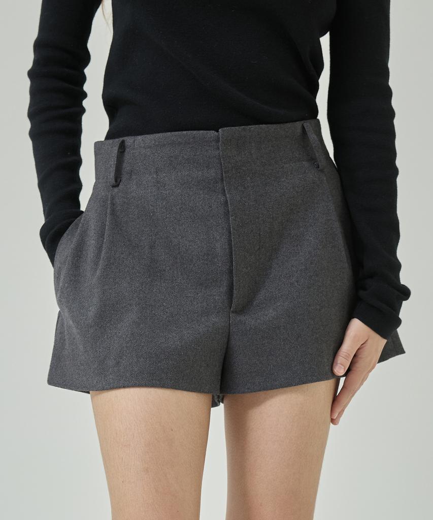 Lapineatteullie Modern Tailored Shorts Grey