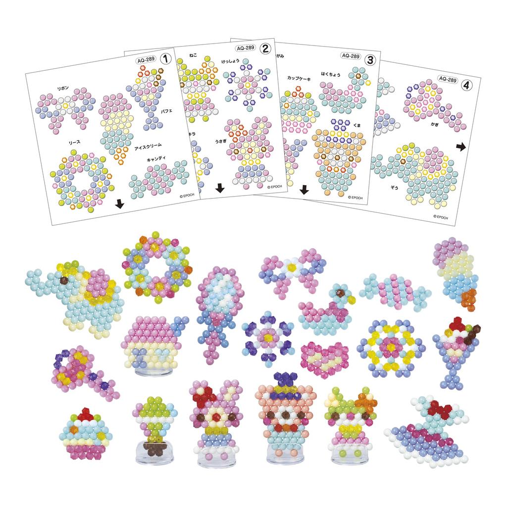Aquabeads Pastell Fancy Set ST Mark Ab 6 Jahren und Basteln EPOCH (Separat erhältlich) AQ-289, Zertifiziert, Hoch, Wasserbasiert, Spielzeug, Aquabeads,