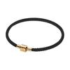 Minimalistický design Náramek Unisex náramek Černý 564530C01