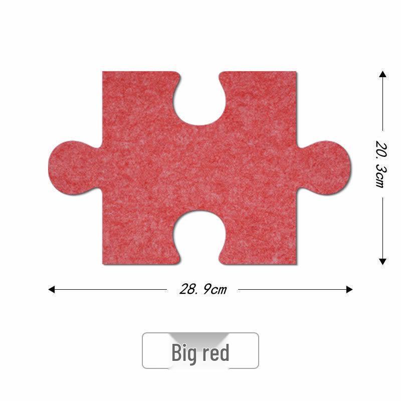 3D Felt Puzzle Wall Decor & Message Board
