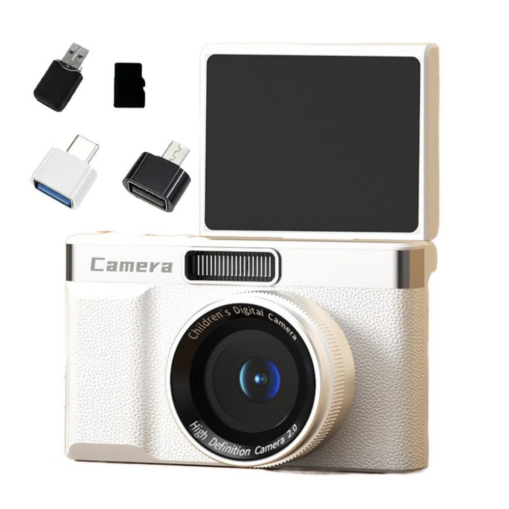 8x Zoom 1080P HD Digital Camera 2.4' Screen Entry-Level CCD Camera  Photography