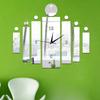 Acrylic Mirror Sticker Digital Wall Clock Mirror Wall Clock Decals Sticker