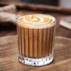 285ml Coffee Mugs Stripe Wine Glasses Coffee Cups Old Fashioned Whisky Glasses Camping Tumblers Transparent Tazas Water Bottle