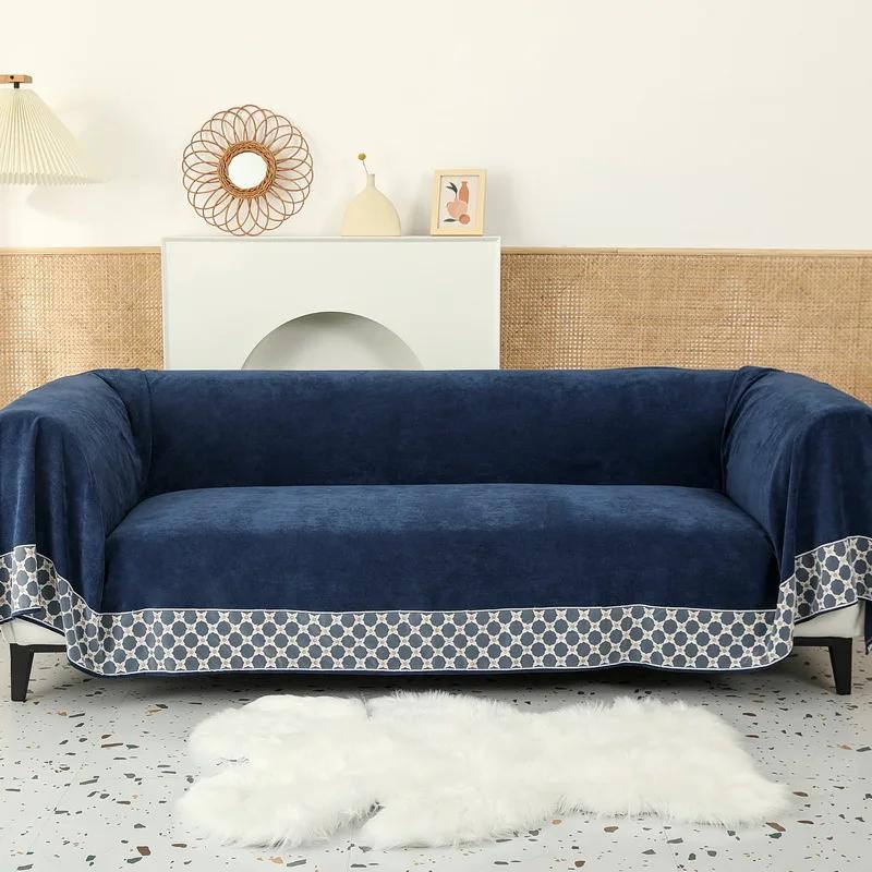 New Chenille Waterproof Sofa Cover Cloth Sofa Blanket Cover Full Universal Couch Towel Cover Dust Proof Sofa Cushion Cove