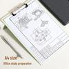 Deli A4 Macaron Color Clipboard
