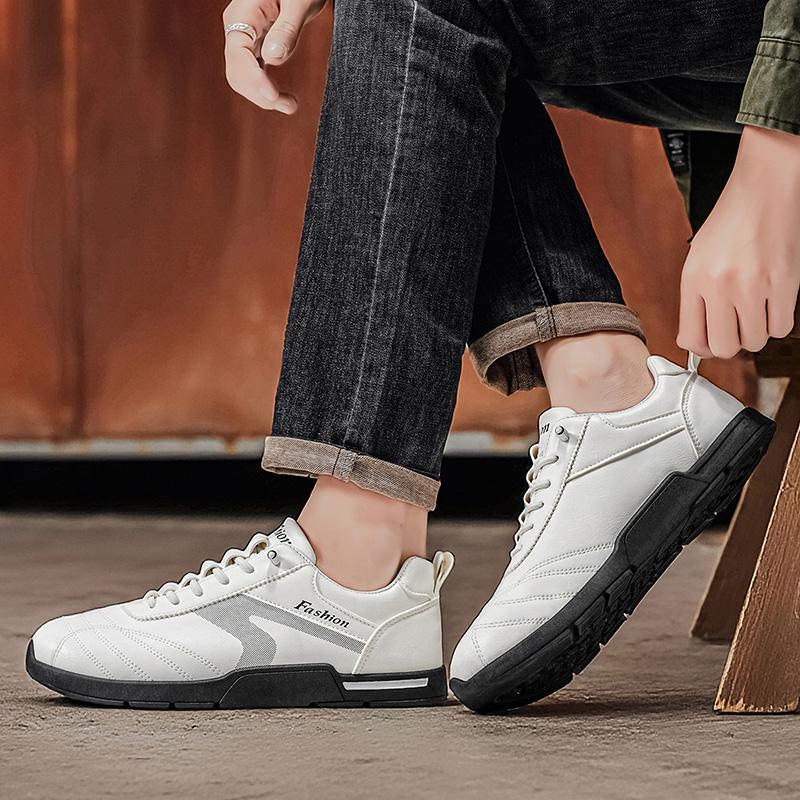 Autumn Low Cut Minimalist Mens Casual Shoes Outdoor Shock-Absorbing Balance Sports Shoes Flexible Support Walking Shoes